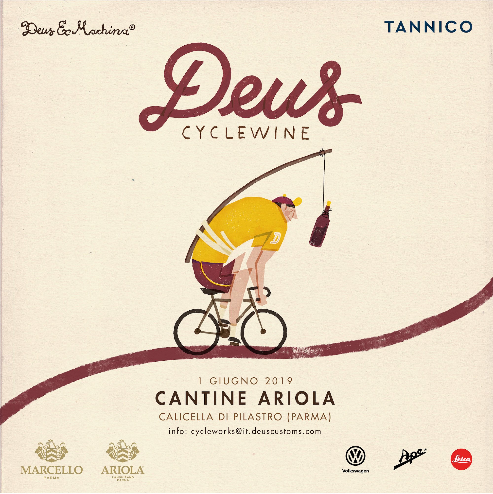 Deus Cyclewine Cantine Ariola