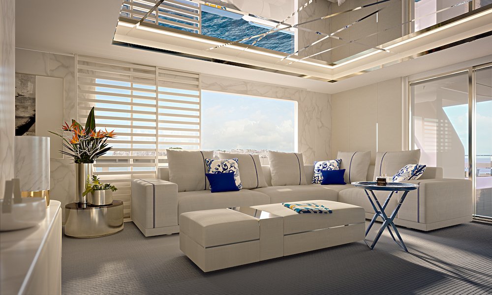 Yacht RSY 40m Explorer sky lounge