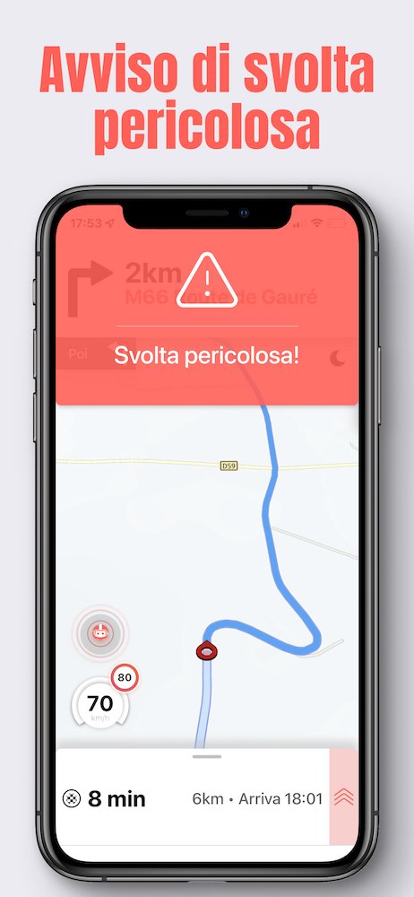 Liberty Rider app GPS
