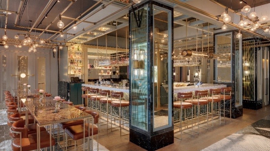 Vacanze in montagna 2023: Hotel Hilton e le Alpi 7 Hilton Munich City Juliet Rose Bar