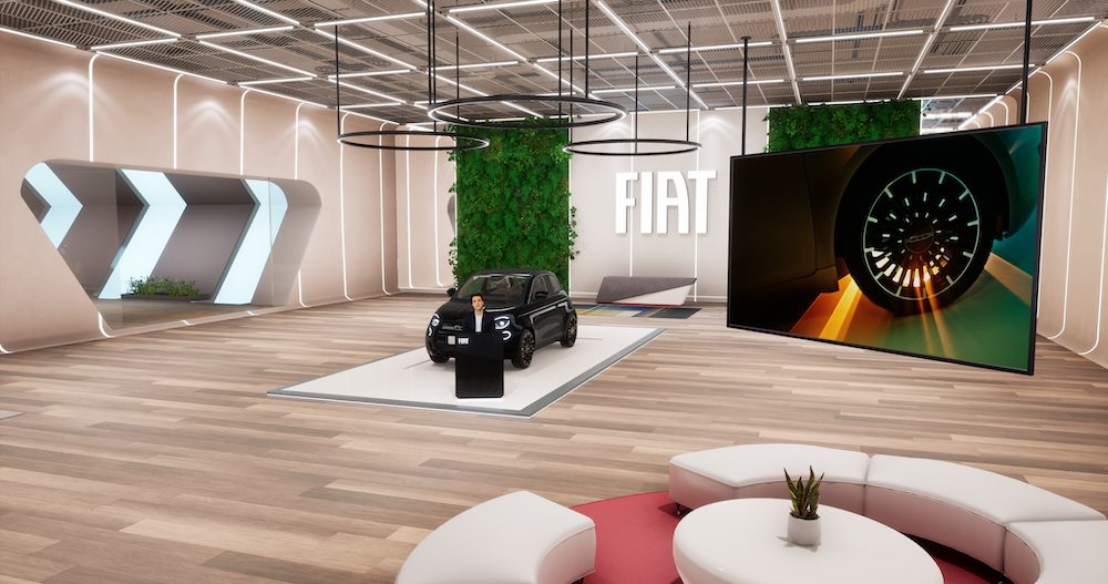 fiat metaverse store