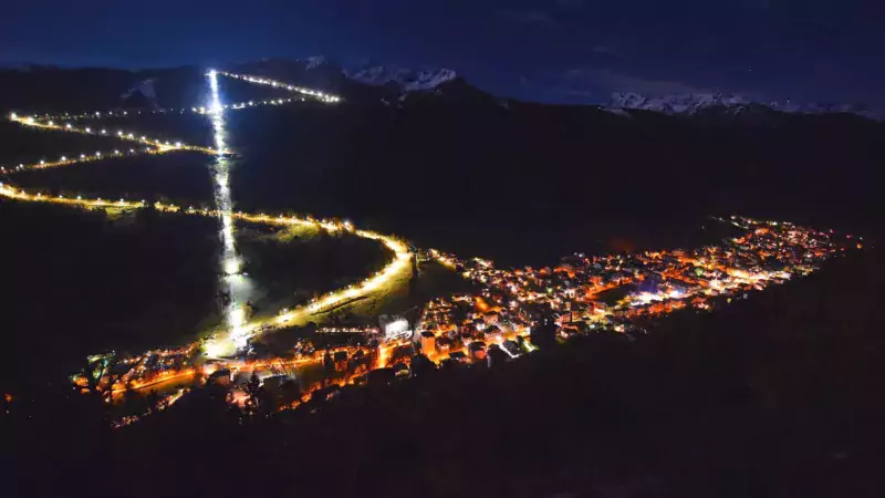 Baradello by night Aprica