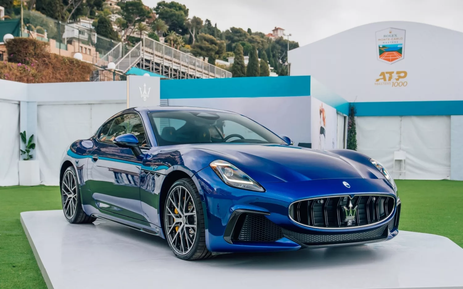 Maserati GranTurismo Trofeo Blu Nobile Rolex MonteCarlo Masters