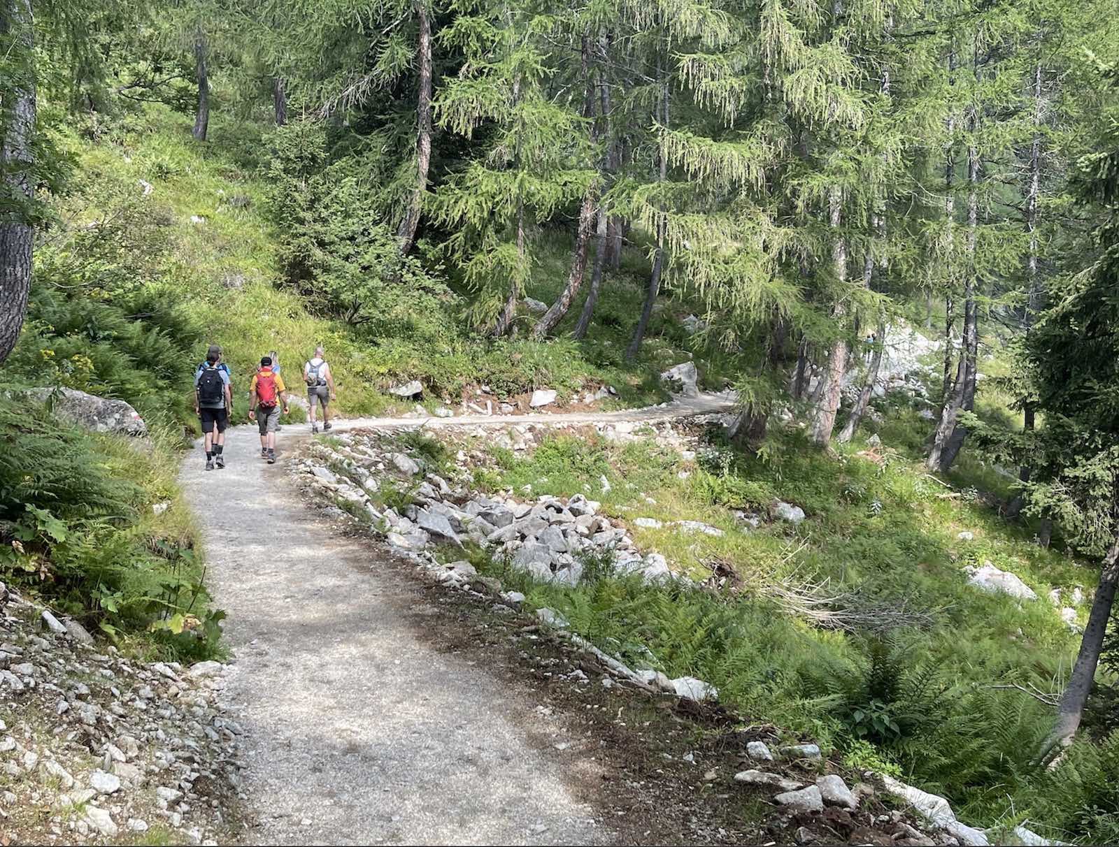 Sentiero Lago Nambino