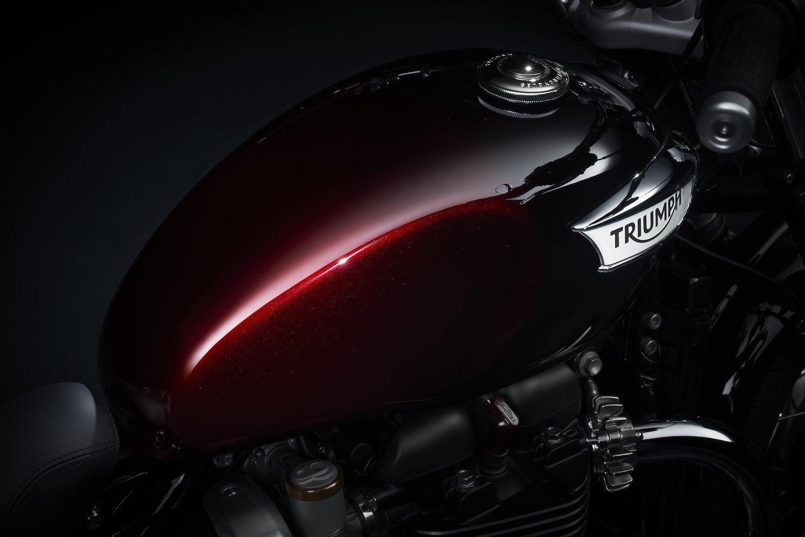 Triumph Speedmaster red stealth edition my24