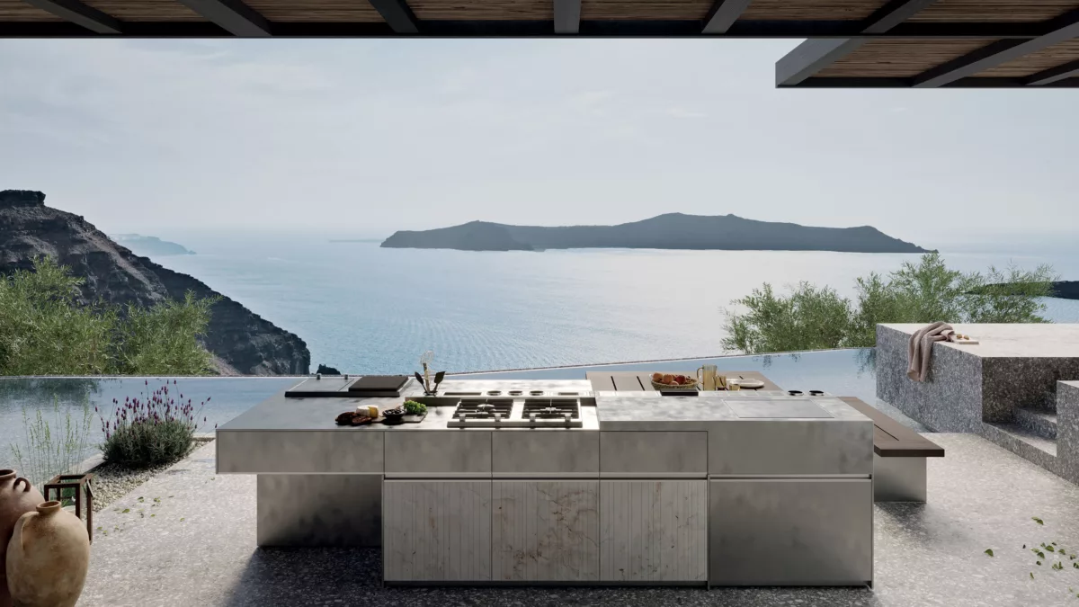 Cucina Loggia OUT Santorini