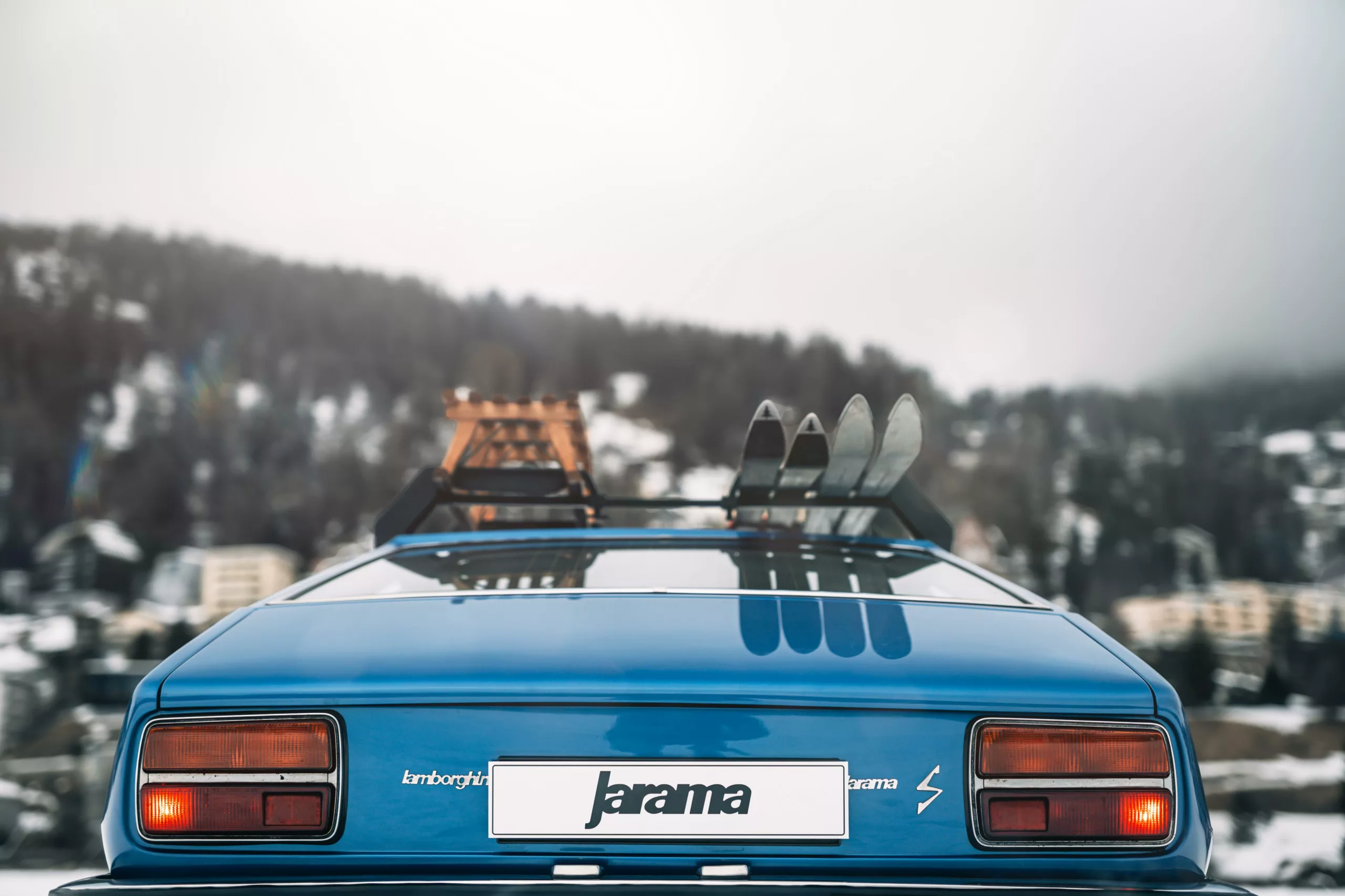 Lamborghini Jarama GTS 1973 e 400 GT 2+2 1968 a St. Moritz 7 Automobili Lamborghini
