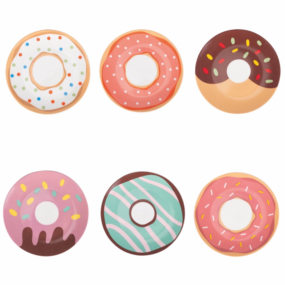 Brunch d’estate con stile: le nuove ceramiche di Villa d’Este Home Tivoli 7 Piattini dolce decoro Donut