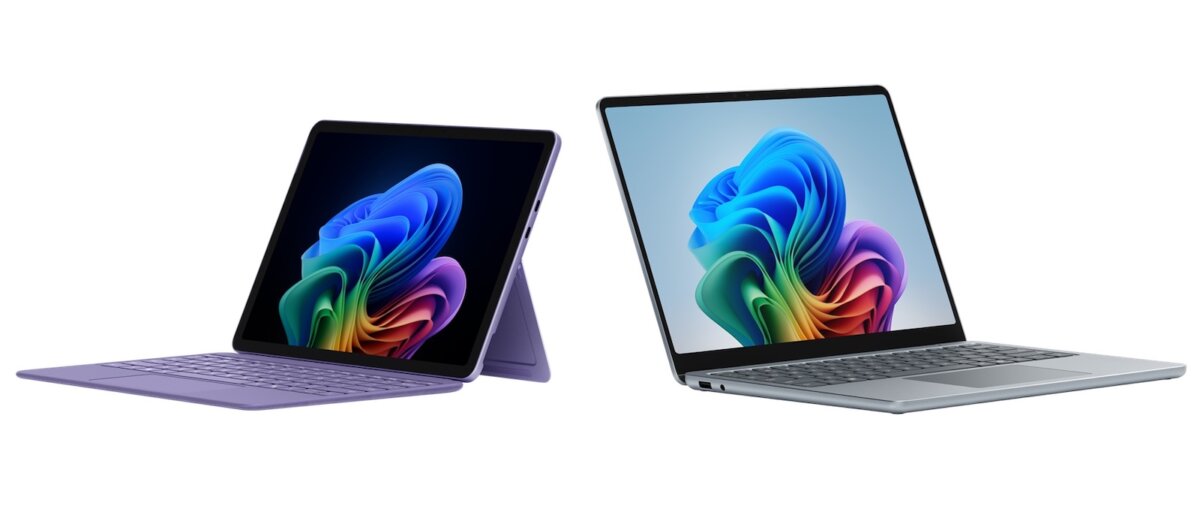 Ultra-sottili, leggeri e potenti: nuovi laptop e tablet Microsoft Surface Copilot + 6 Microsoft Surface laptop 13 e Suface Pro 2025