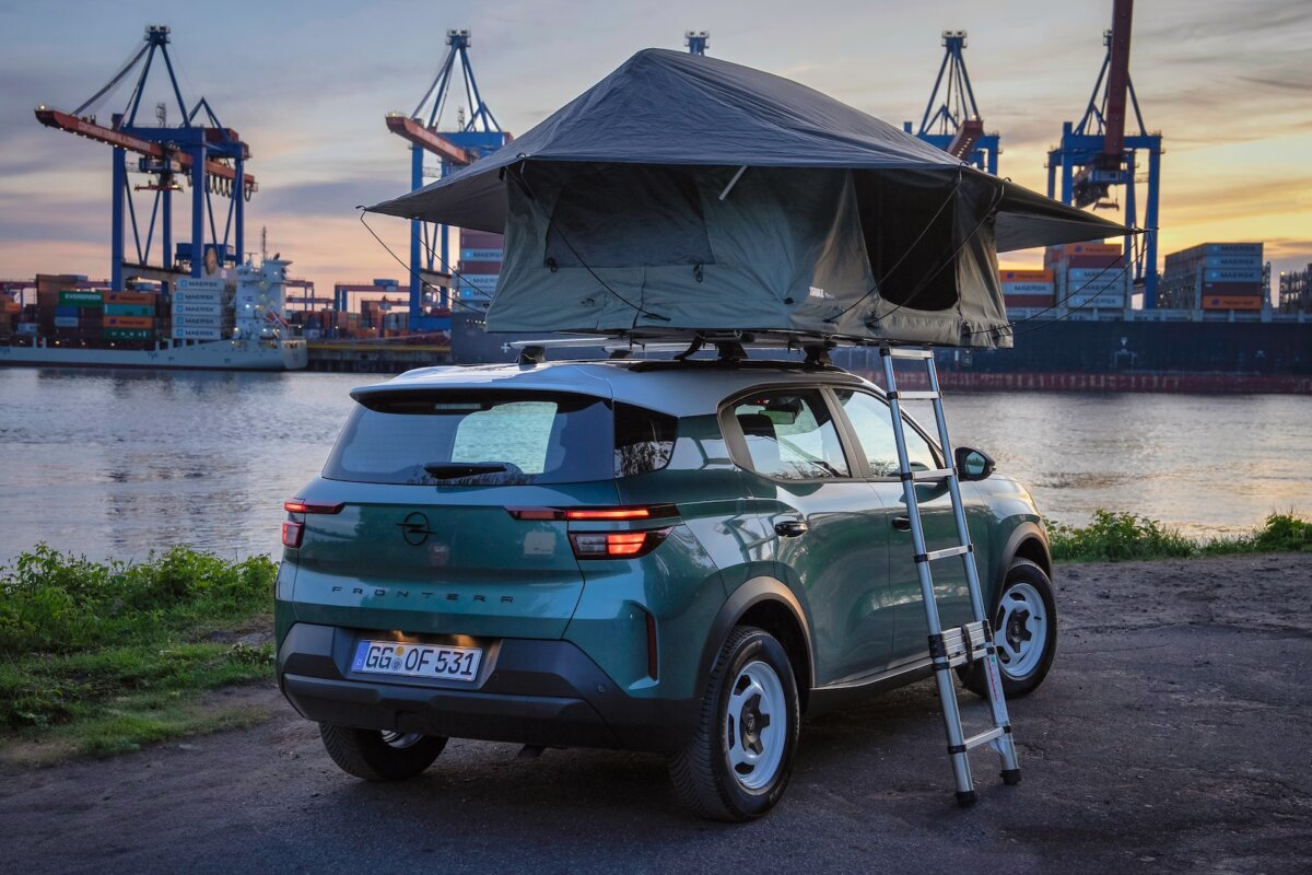 Libertà e aria aperta con il nuovo Opel Frontera con tenda da tetto 8 Nuovo Opel Frontera