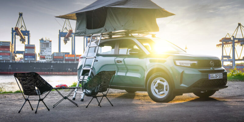 Libertà e aria aperta con il nuovo Opel Frontera con tenda da tetto 1 Nuovo Opel Frontera tenda da tetto