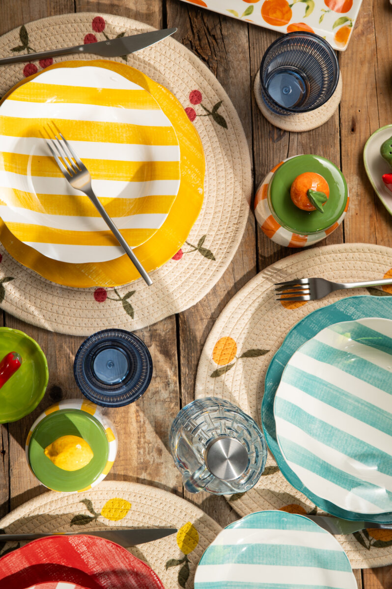 Brunch d’estate con stile: le nuove ceramiche di Villa d’Este Home Tivoli 6 Set brunch