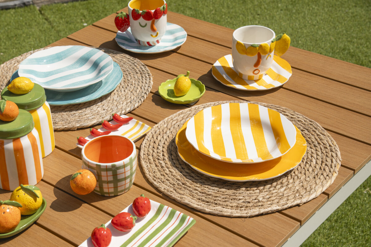 Brunch d’estate con stile: le nuove ceramiche di Villa d’Este Home Tivoli 8 Set brunch