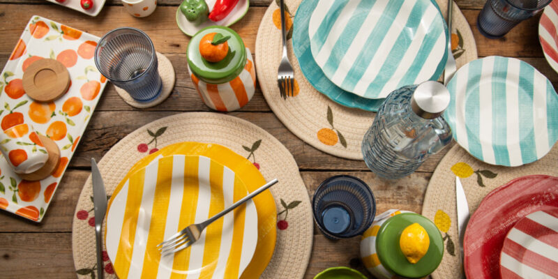 Brunch d’estate con stile: le nuove ceramiche di Villa d’Este Home Tivoli 1 Set brunch