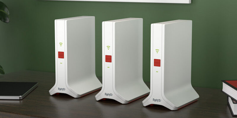 Nuovo FRITZ Mesh Wi-Fi Set 4200: copertura Wi-Fi al top 1 Router Fritz Mesh set 4200