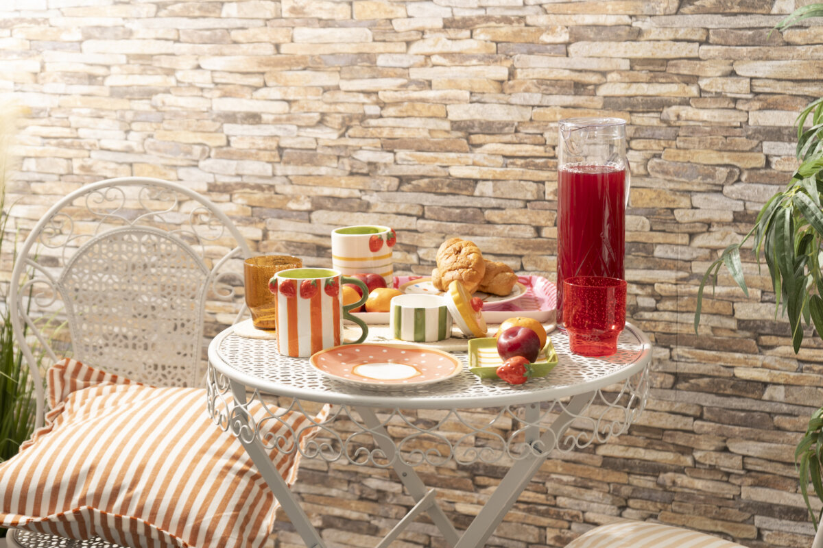 Brunch d’estate con stile: le nuove ceramiche di Villa d’Este Home Tivoli 4 Set colazione