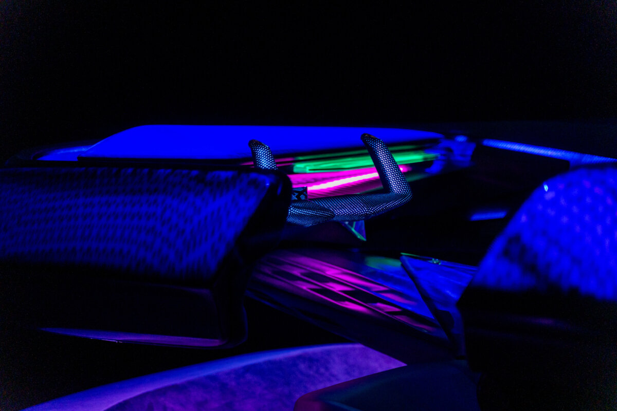 Interni CUPRA del futuro: la Capsula Sensoriale tra luce e suono 6 Interni Cupra Capsula sensoriale