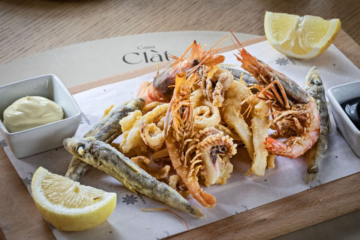Rassegna gourmet con chef d'eccellenza a Casa Clàt a Cagliari 5 Fritto Casa Clàt