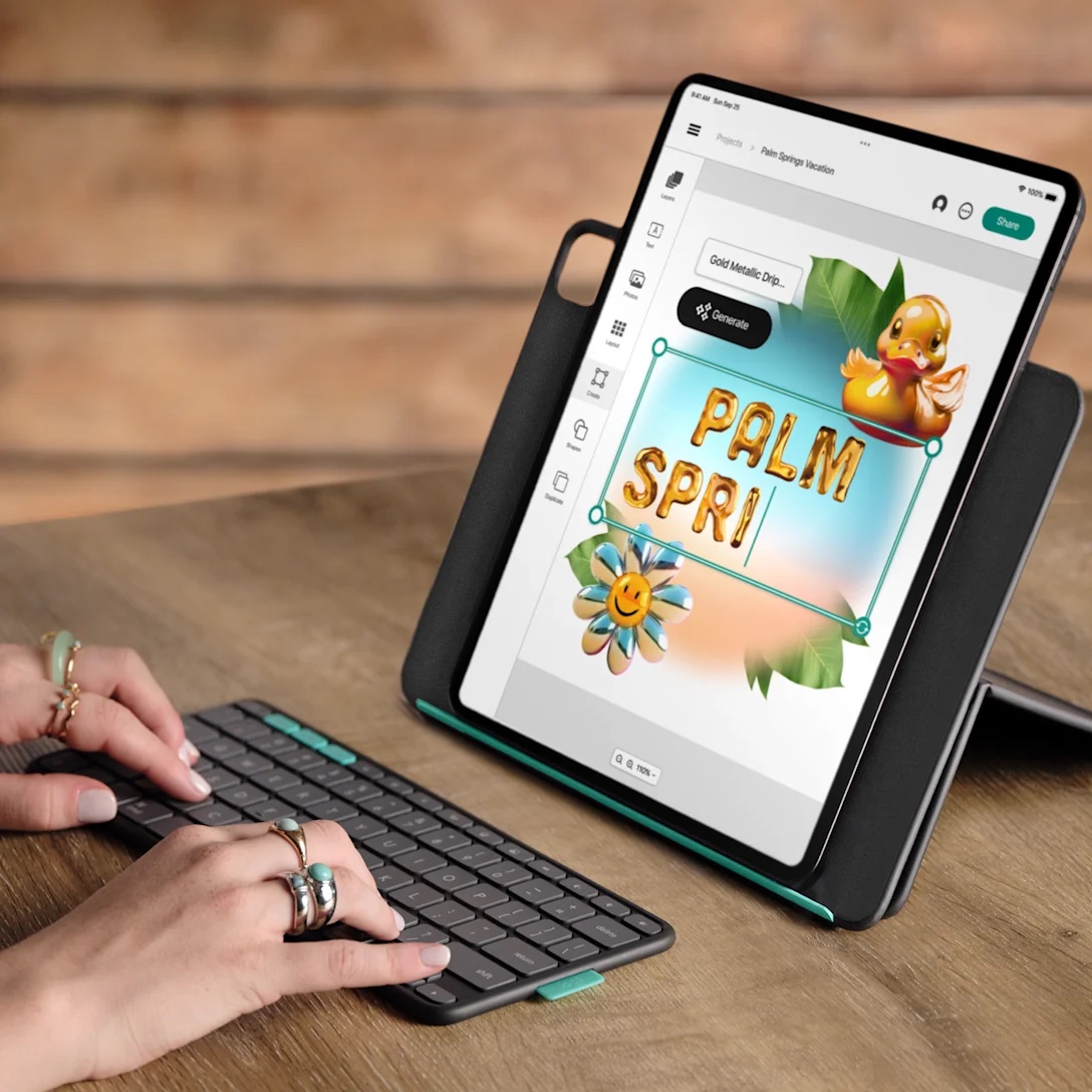 Logitech Flip Folio, la custodia per iPad con tastiera smart 11 Custodia iPad tastiera Flip Folio