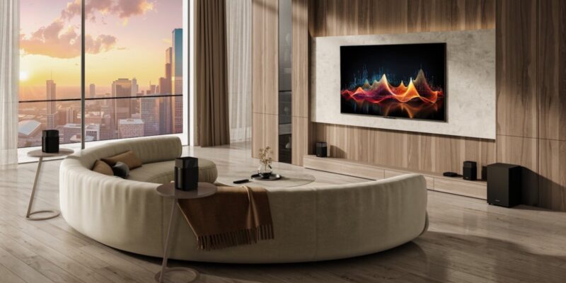 Audio 3D immersivo per Hisense HT SATURN Home Theatre Sound System 1 Home Theatre Hisense HT SATURN