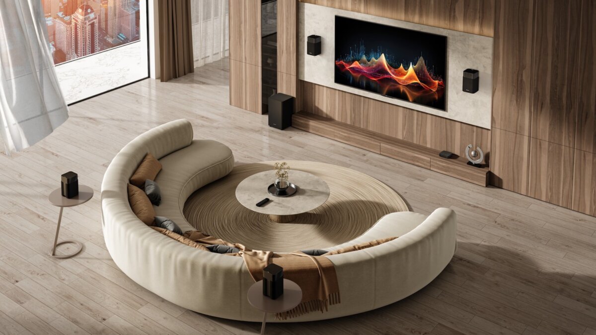 Audio 3D immersivo per Hisense HT SATURN Home Theatre Sound System 5 Home Theatre Hisense HT SATURN