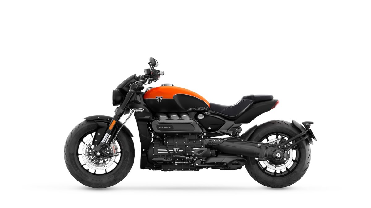 Nuovi colori 2026 per le moto Triumph: stile e audacia a tinte decise 8 moto Triumph Rocket 3 R my 26
