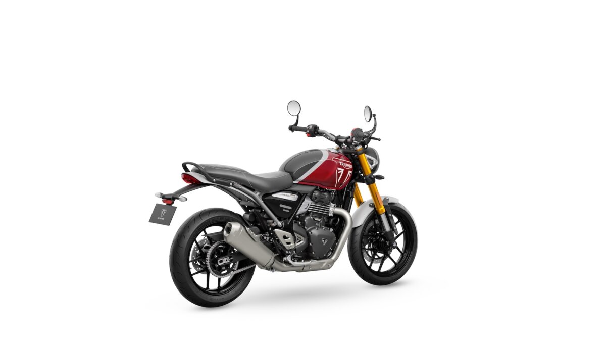 Nuovi colori 2026 per le moto Triumph: stile e audacia a tinte decise 6 moto Triumph Speed 400 my 26
