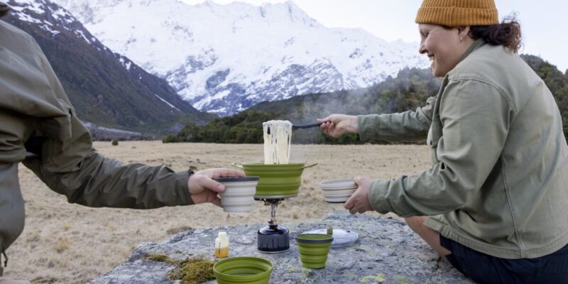 set cucina outdoor trekking