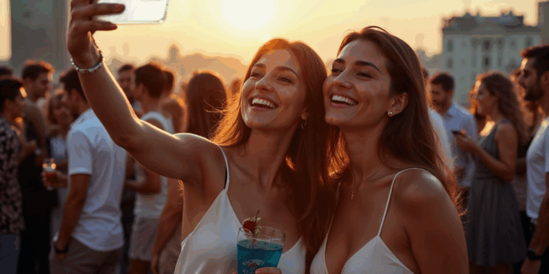 OPPO Reno14: debutto italiano tra design, fotografia e nightlife 1 Oppo Reno 14 lifestyle