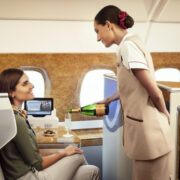 Emirates champagne Moët Hennessy
