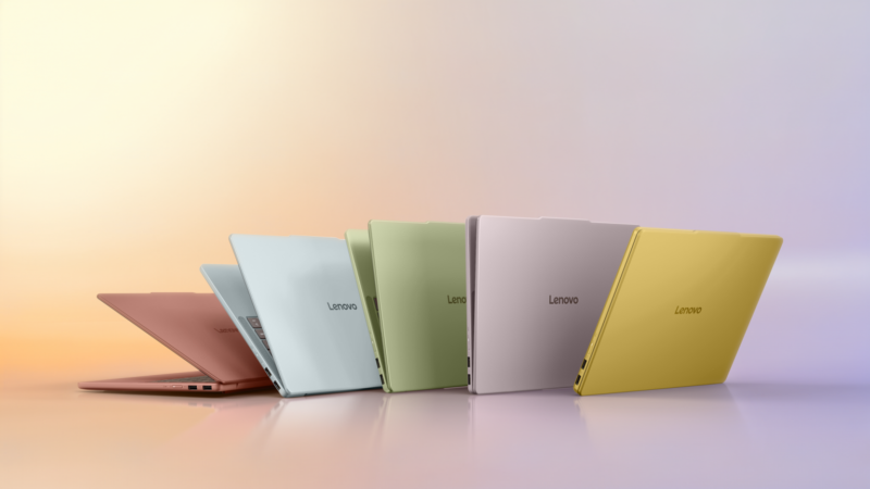 Lenovo IdeaPad Vibe laptop colorati