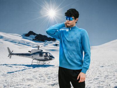 SVEVO Blue Altitude cachemire turchese elettrico