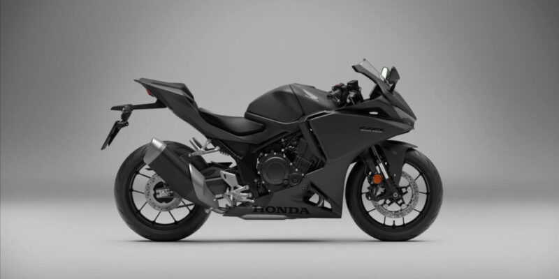 moto Honda CBR500R FOUR 2027 Mat Ballistic Black Metallic