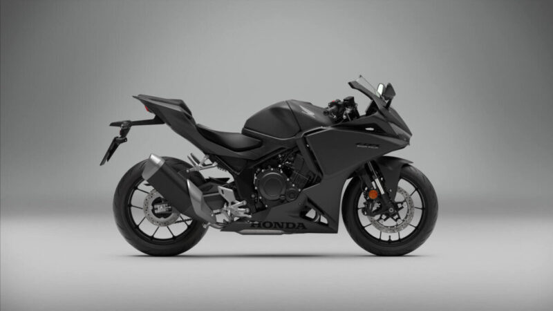 moto Honda CBR500R FOUR 2027 Mat Ballistic Black Metallic
