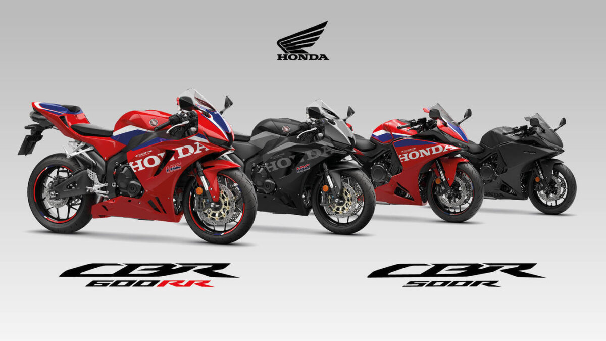 moto Honda CBR500R FOUR e CBR600RR 2027